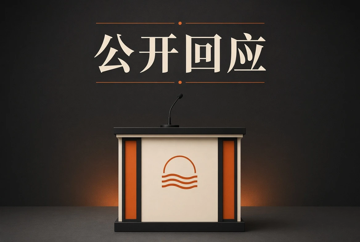 公开回应